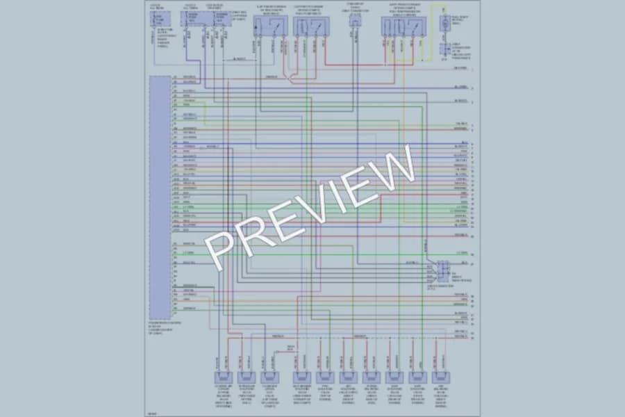 2002 Mazda Millenia Engine Performance wiring diagram preview