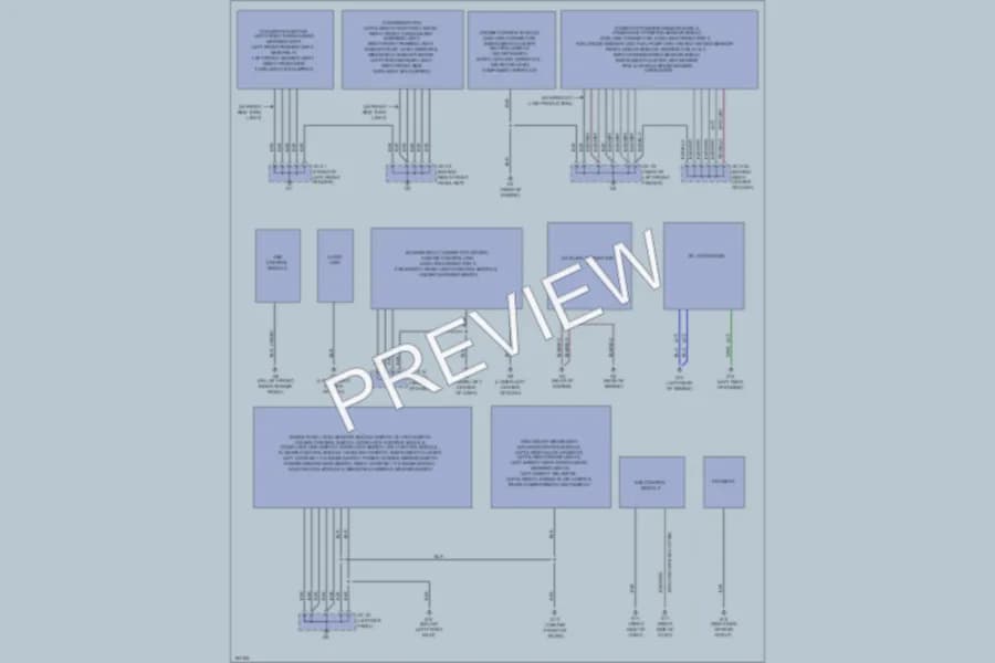 2002 Mazda Protege Ground Distribution wiring diagram preview