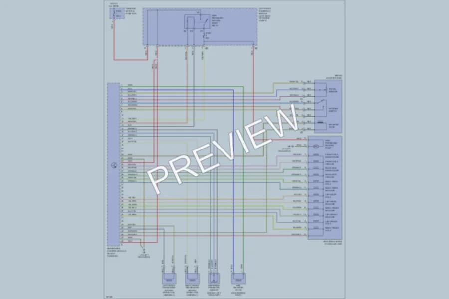 2002 MercedesBenz S500 Anti Lock Brakes wiring diagram preview