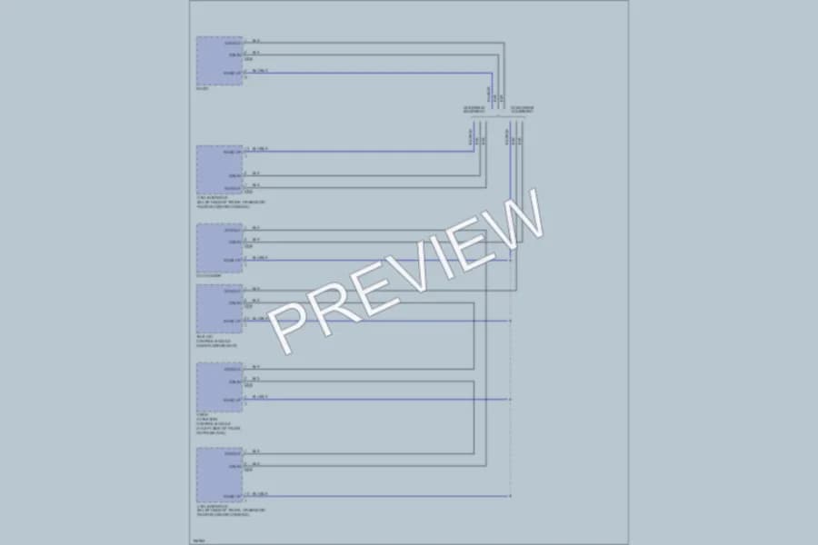 2002 MercedesBenz SLK230 Radio wiring diagram preview