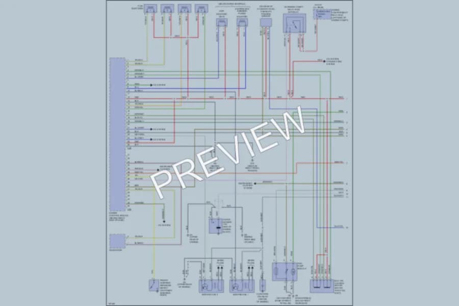2002 Mitsubishi Eclipse Engine Performance wiring diagram preview
