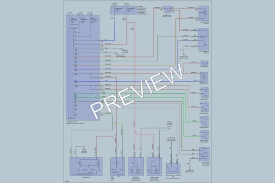 2002 Mitsubishi Galant Interior Lights wiring diagram preview