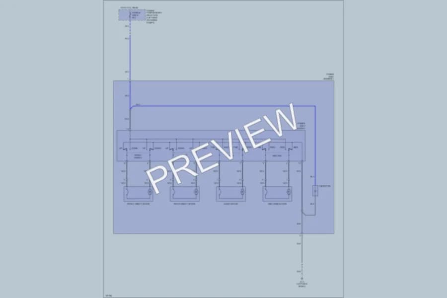 2002 Mitsubishi Galant Power Seats wiring diagram preview