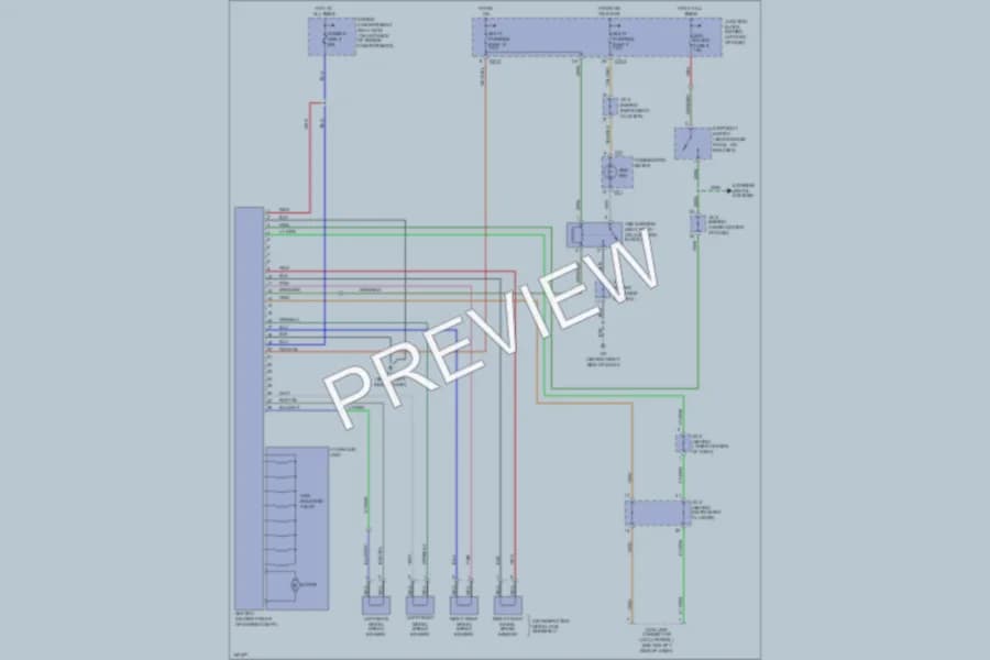 2002 Mitsubishi Lancer Anti Lock Brakes wiring diagram preview