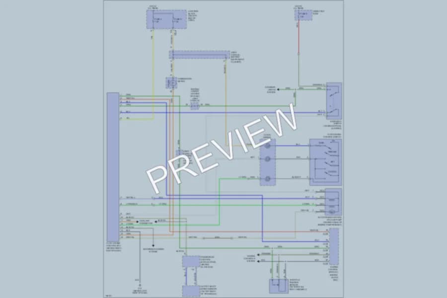 2002 Mitsubishi Lancer Cruise Control wiring diagram preview