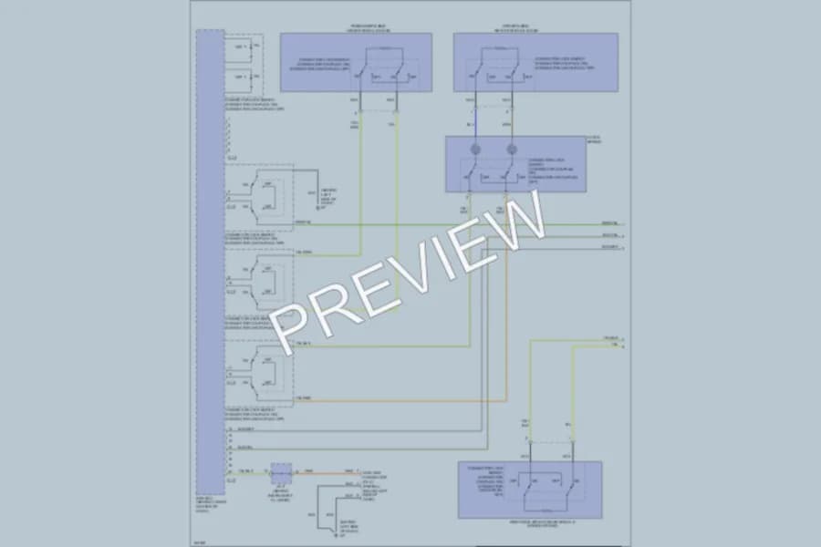 2002 Mitsubishi Lancer Supplemental Restraints wiring diagram preview