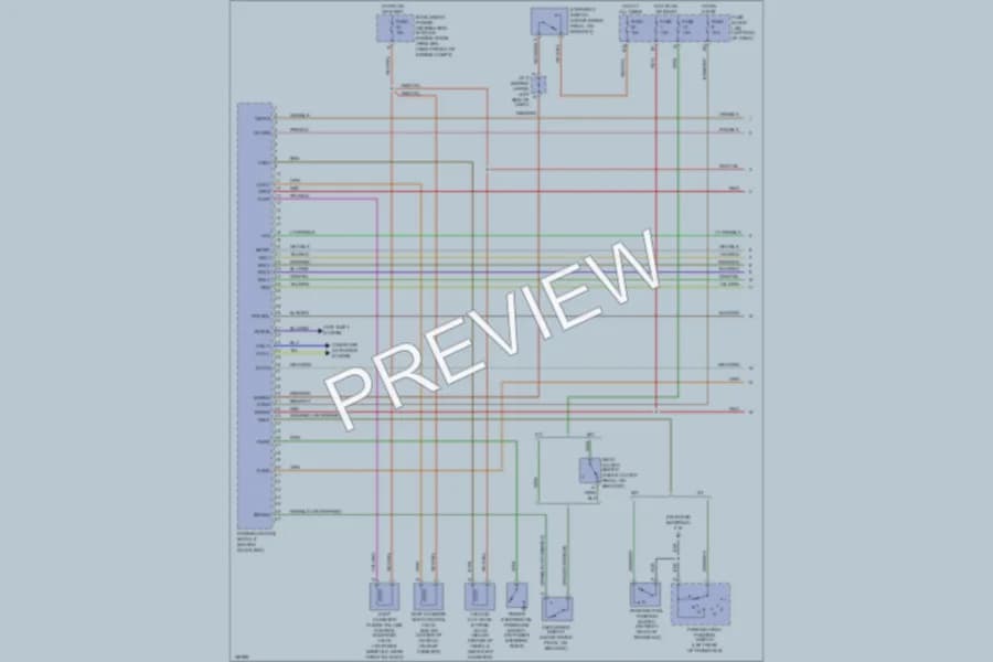 2002 Nissan Altima Engine Performance wiring diagram preview