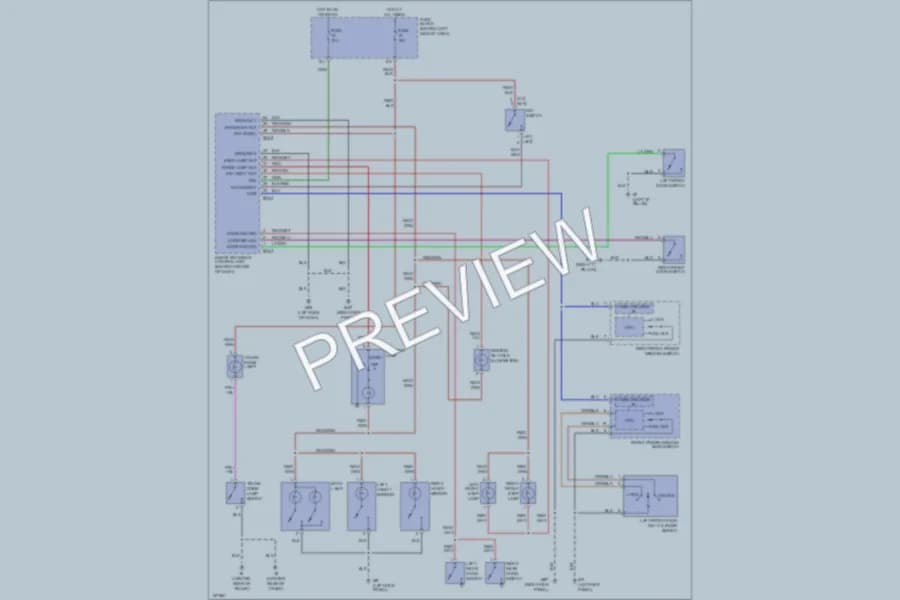 2002 Nissan Maxima Interior Lights wiring diagram preview