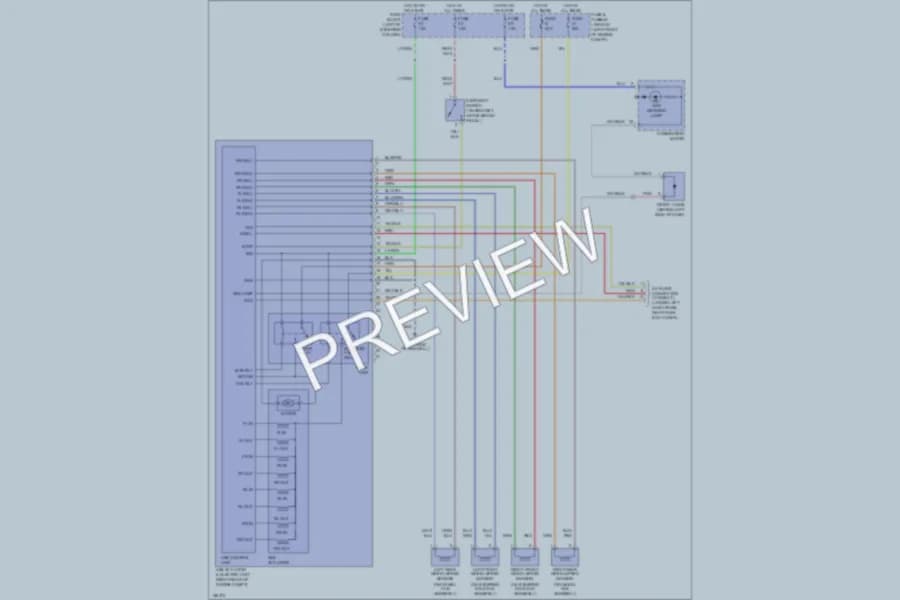2002 Nissan Quest Anti Lock Brakes wiring diagram preview
