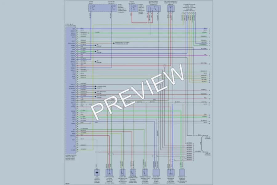 2002 Nissan Quest Engine Performance wiring diagram preview