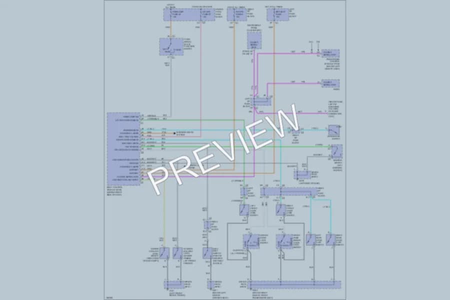 2002 Oldsmobile Alero Warning Systems wiring diagram preview