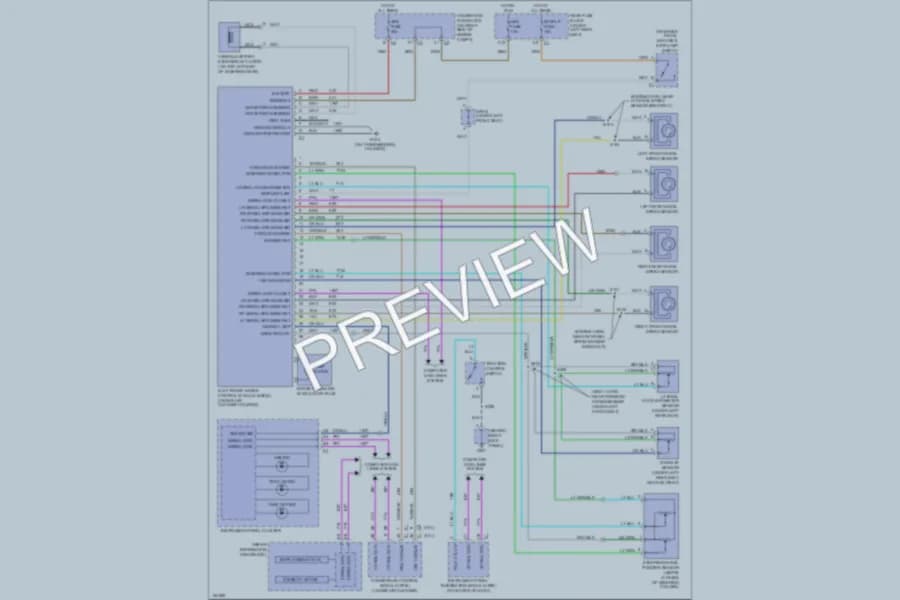 2002 Oldsmobile Aurora Anti Lock Brakes wiring diagram preview