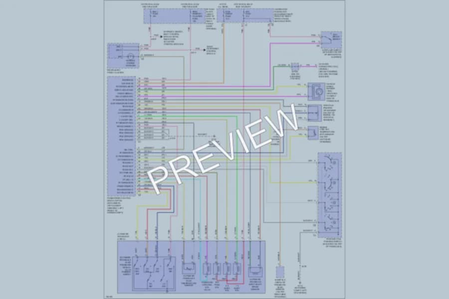 2002 Oldsmobile Silhouette Transmission wiring diagram preview