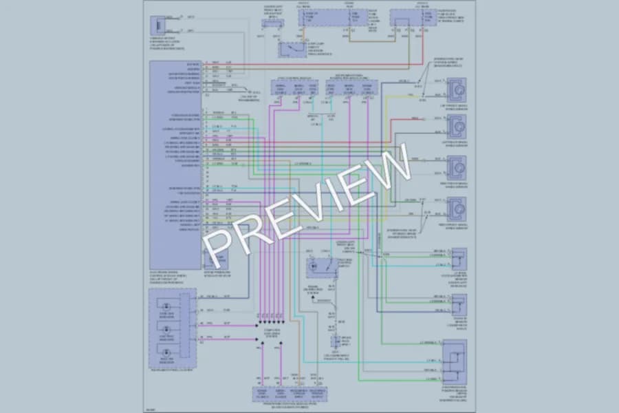 2002 Pontiac Bonneville Anti Lock Brakes wiring diagram preview