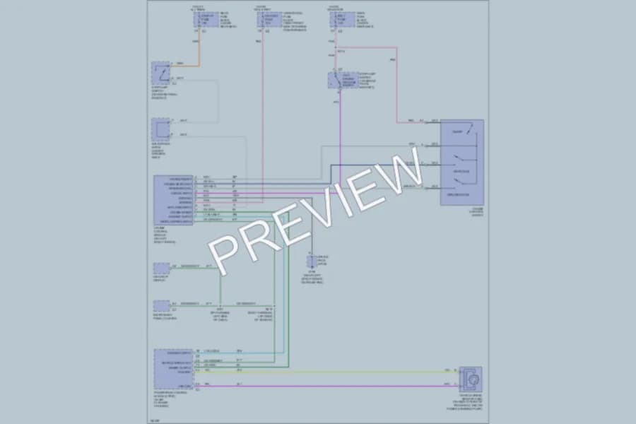 2002 Pontiac Bonneville Cruise Control wiring diagram preview