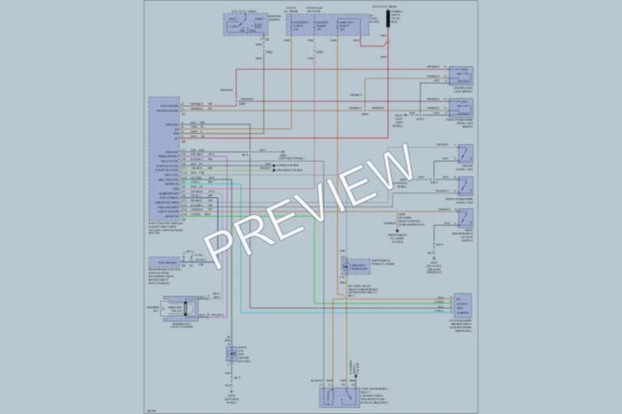 2002 Pontiac Firebird Anti Theft wiring diagram preview