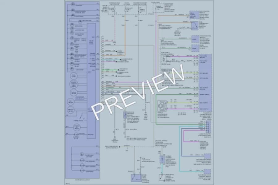 2002 Pontiac Firebird Instrument Cluster wiring diagram preview