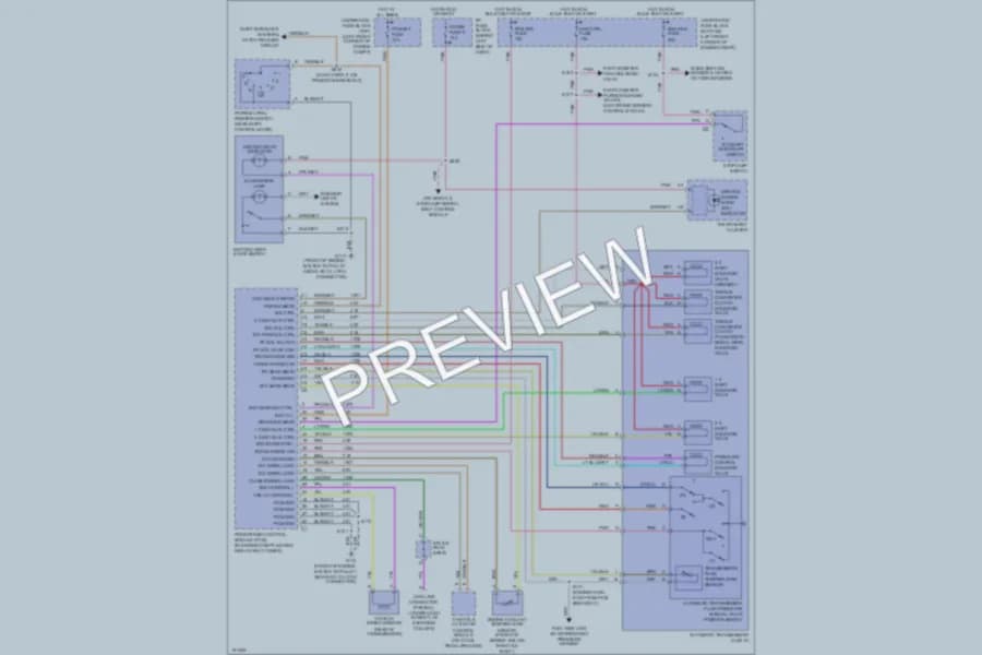 2002 Pontiac Firebird Transmission wiring diagram preview