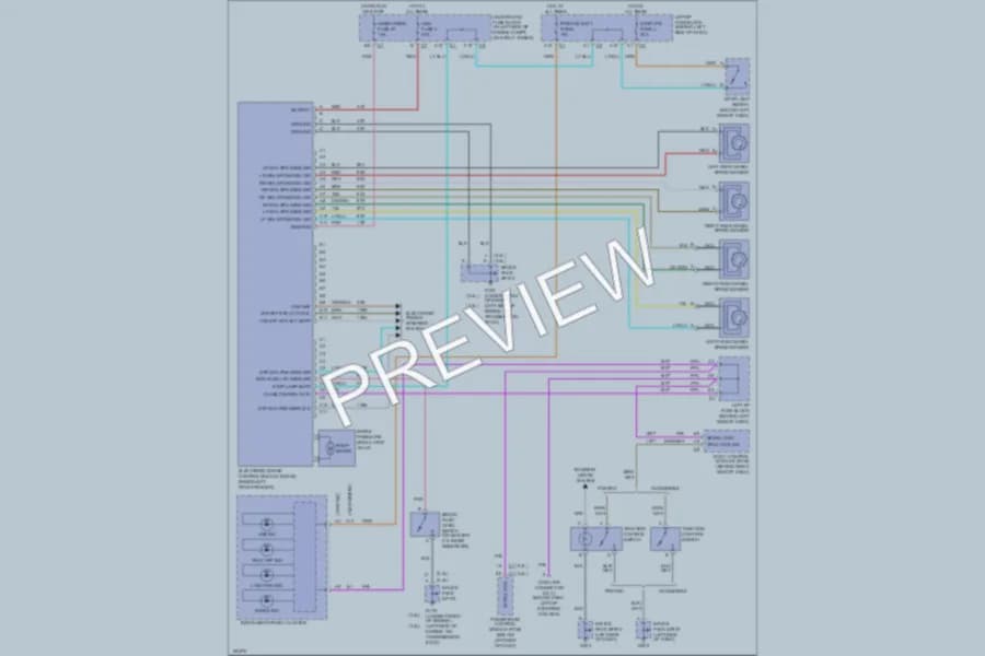 2002 Pontiac GrandAm Anti Lock Brakes wiring diagram preview