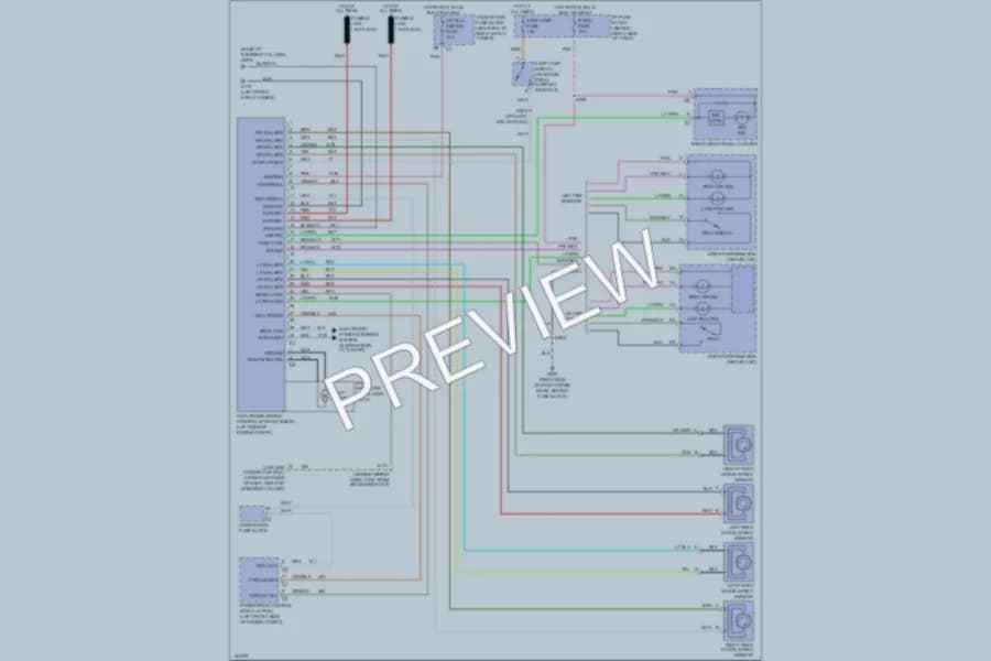 2002 Pontiac GrandPrix Anti Lock Brakes wiring diagram preview