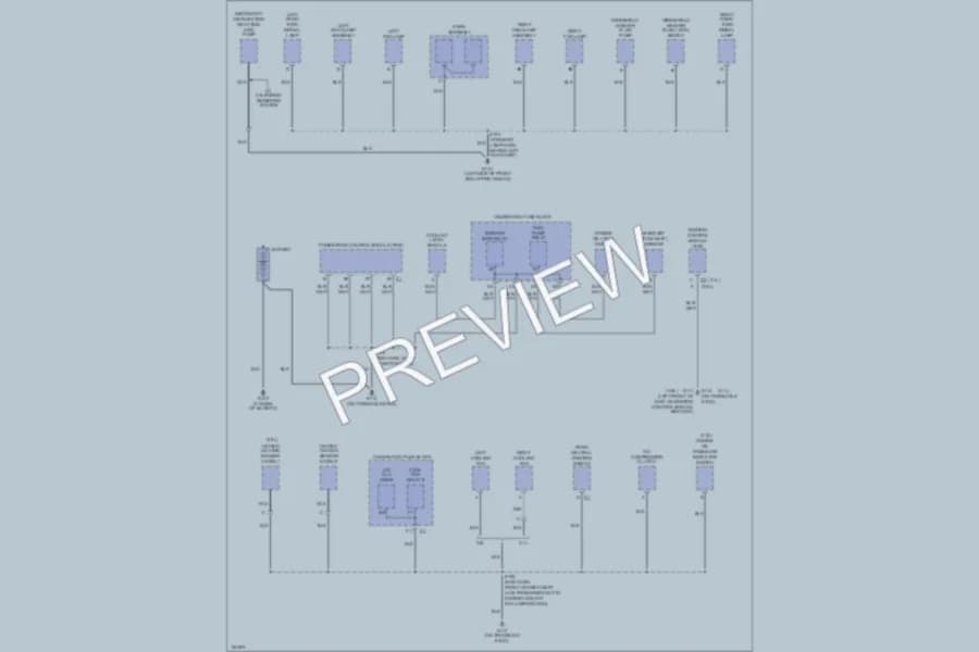 2002 Pontiac GrandPrix Ground Distribution wiring diagram preview