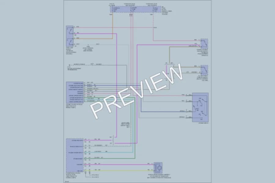 2002 Pontiac Sunfire Cruise Control wiring diagram preview