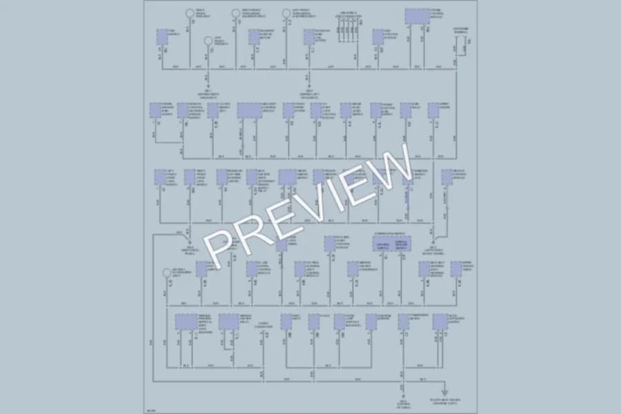 2002 Subaru Forester Ground Distribution wiring diagram preview