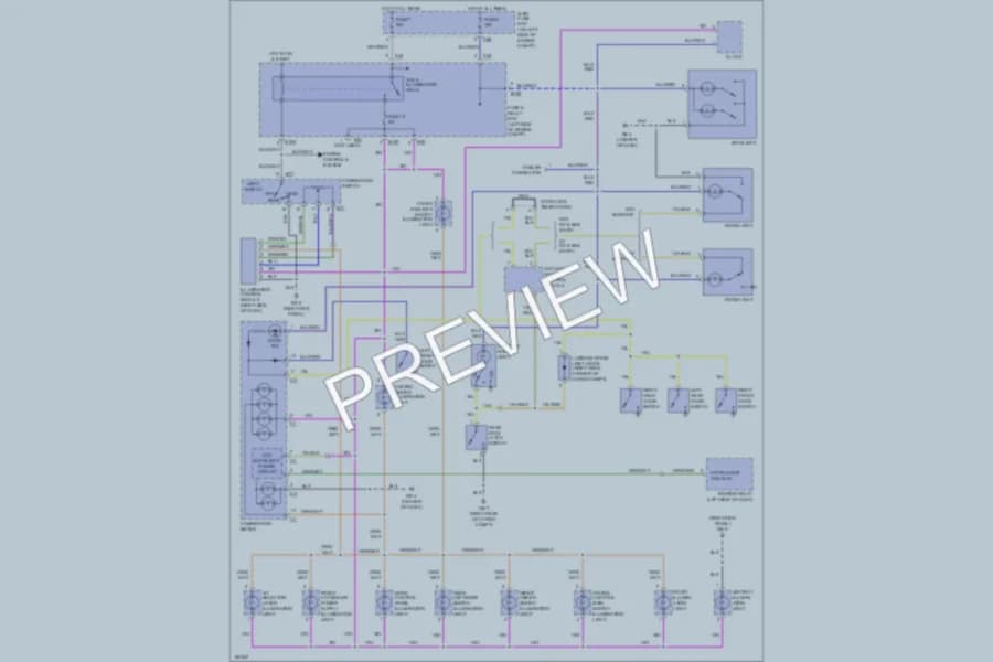 2002 Subaru Forester Interior Lights wiring diagram preview