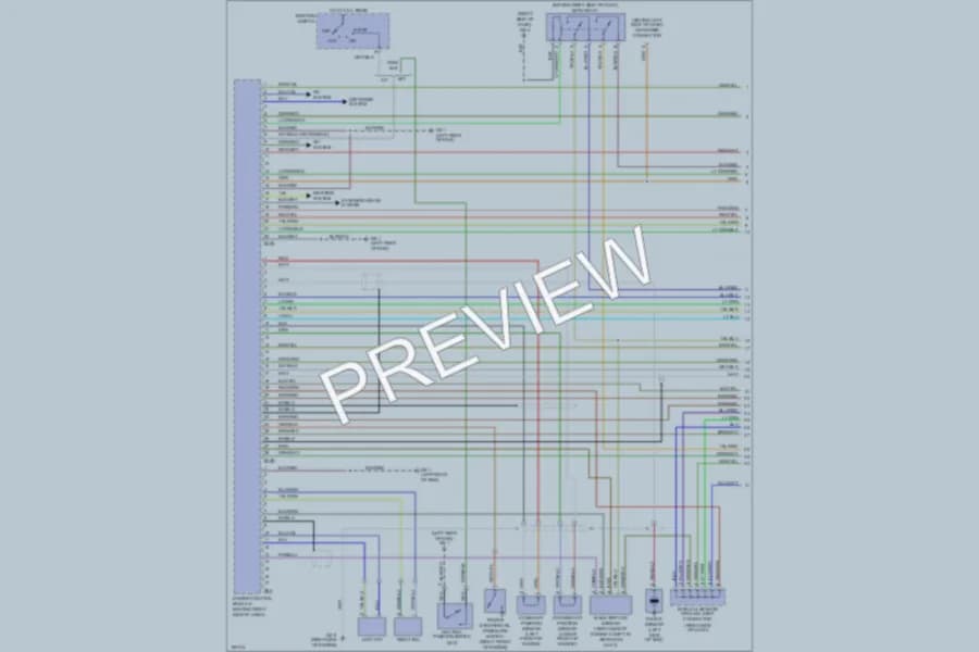 2002 Subaru Impreza Engine Performance wiring diagram preview