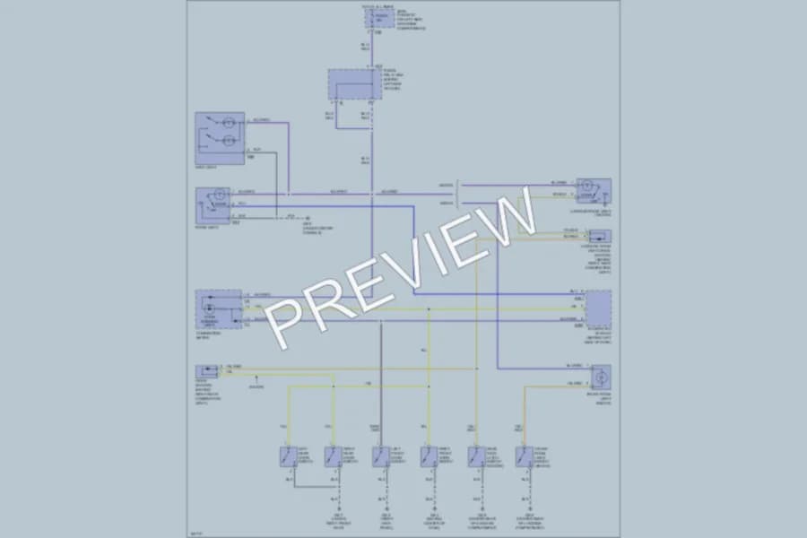 2002 Subaru Impreza Interior Lights wiring diagram preview