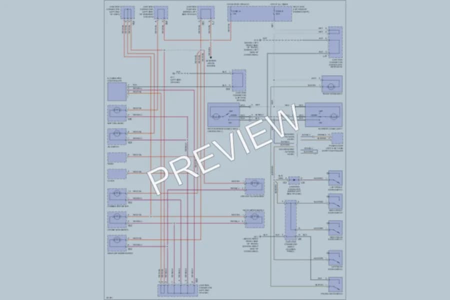 2002 Suzuki Esteem Interior Lights wiring diagram preview