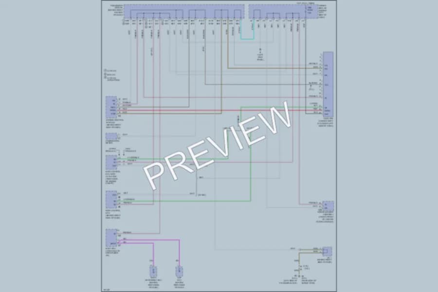 2002 Toyota Camry Computer Data Lines wiring diagram preview