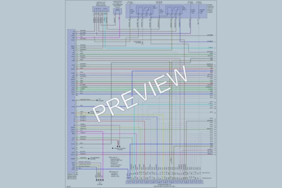 2002 Toyota Camry Engine Performance wiring diagram preview