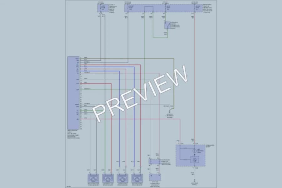 2002 Toyota Echo Anti Lock Brakes wiring diagram preview