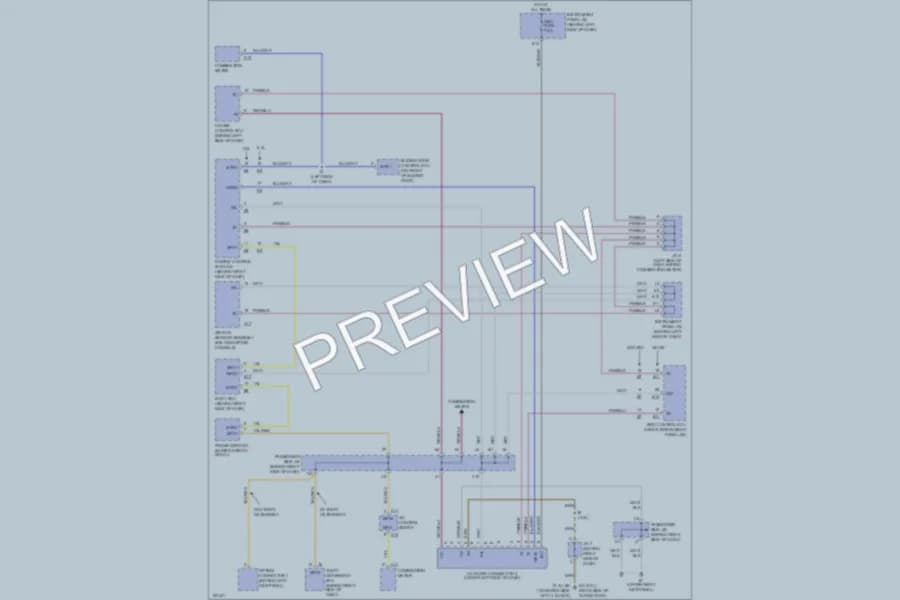 2002 Toyota Highlander Computer Data Lines wiring diagram preview