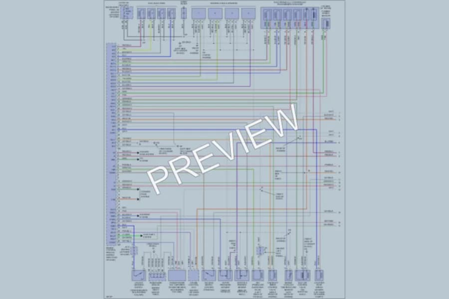 2002 Toyota Highlander Engine Performance wiring diagram preview