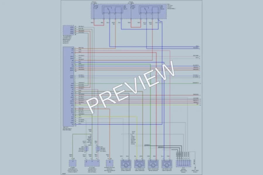 2002 Toyota MR2Spyder Anti Lock Brakes wiring diagram preview