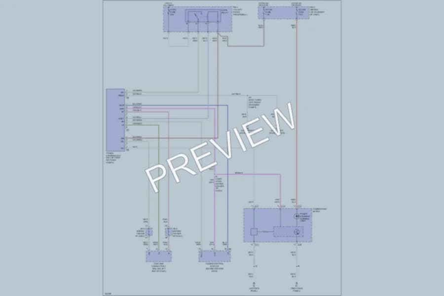 2002 Toyota MR2Spyder Electronic Power Steering wiring diagram preview