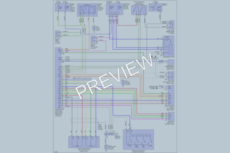 2002 Toyota Prius Cruise Control wiring diagram preview