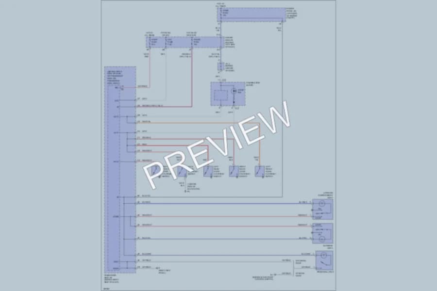 2002 Toyota RAV4 Interior Lights wiring diagram preview