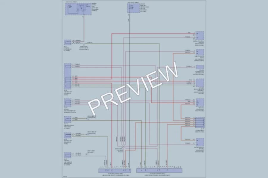 2002 Toyota Sienna Computer Data Lines wiring diagram preview