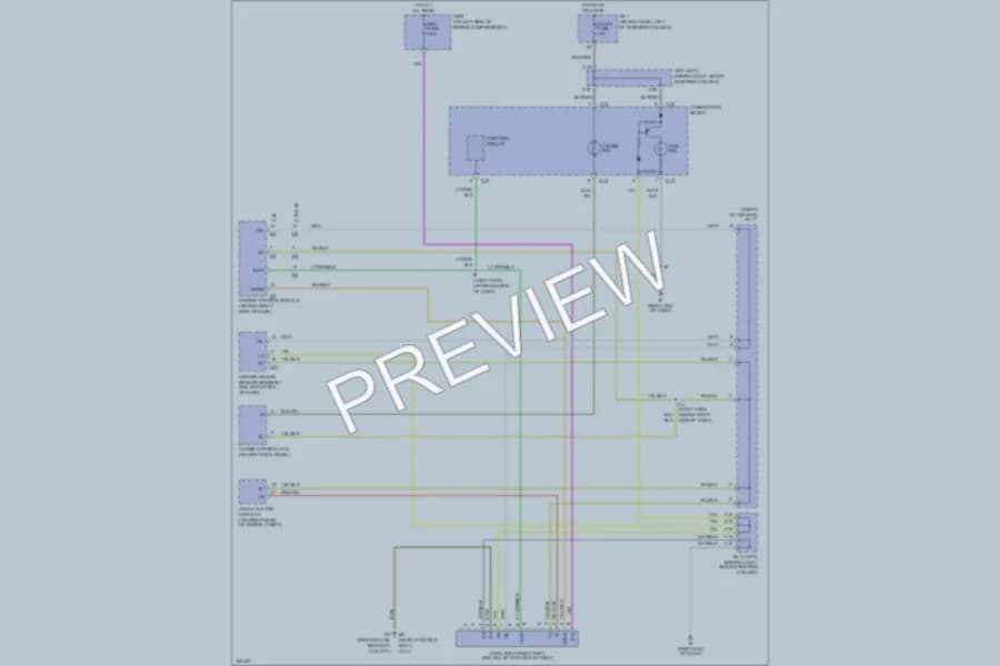 2002 Toyota Tacoma Computer Data Lines wiring diagram preview