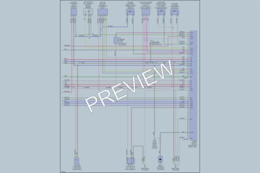 2002 Toyota Tacoma Engine Performance wiring diagram preview