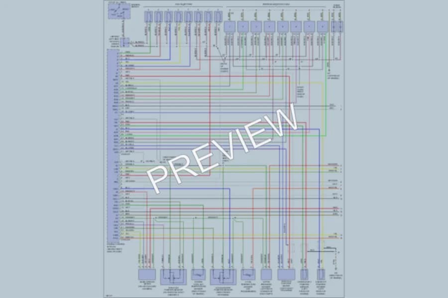 2002 Toyota Tundra Engine Performance wiring diagram preview