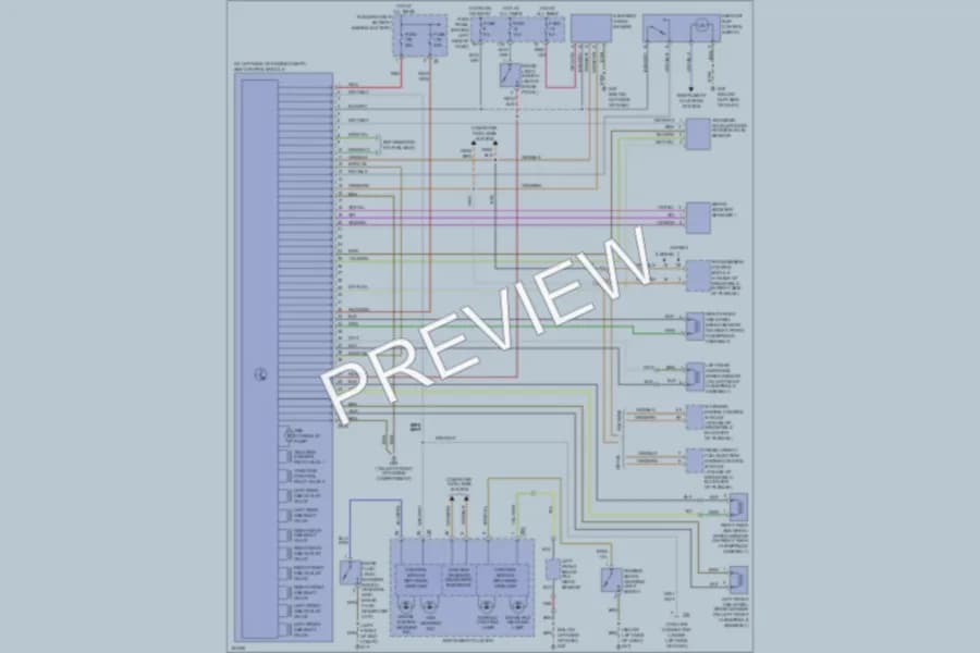 2002 Volkswagen Jetta Anti Lock Brakes wiring diagram preview
