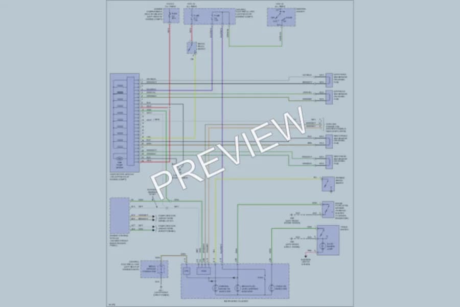 2002 Volvo C70 Anti Lock Brakes wiring diagram preview