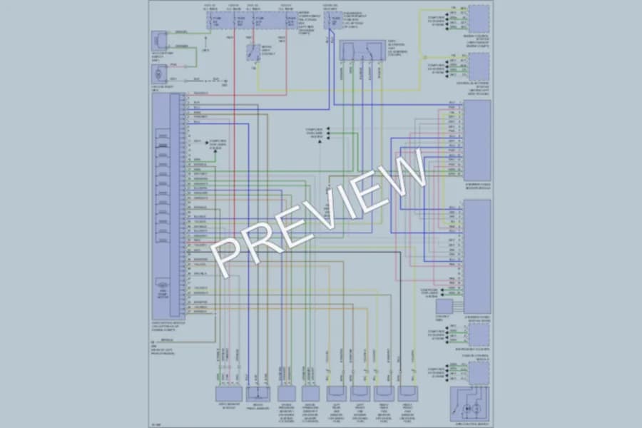 2002 Volvo S80 Anti Lock Brakes wiring diagram preview