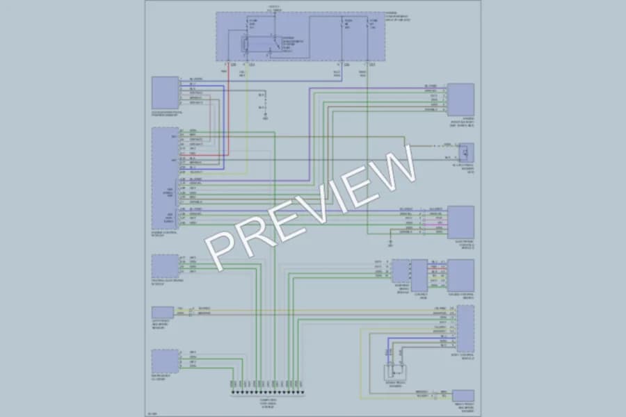 2002 Volvo S80 Cruise Control wiring diagram preview