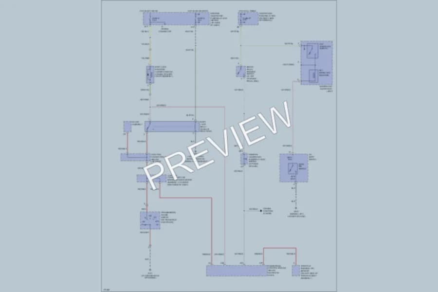 2003 Acura 32CL Shift Interlock wiring diagram preview