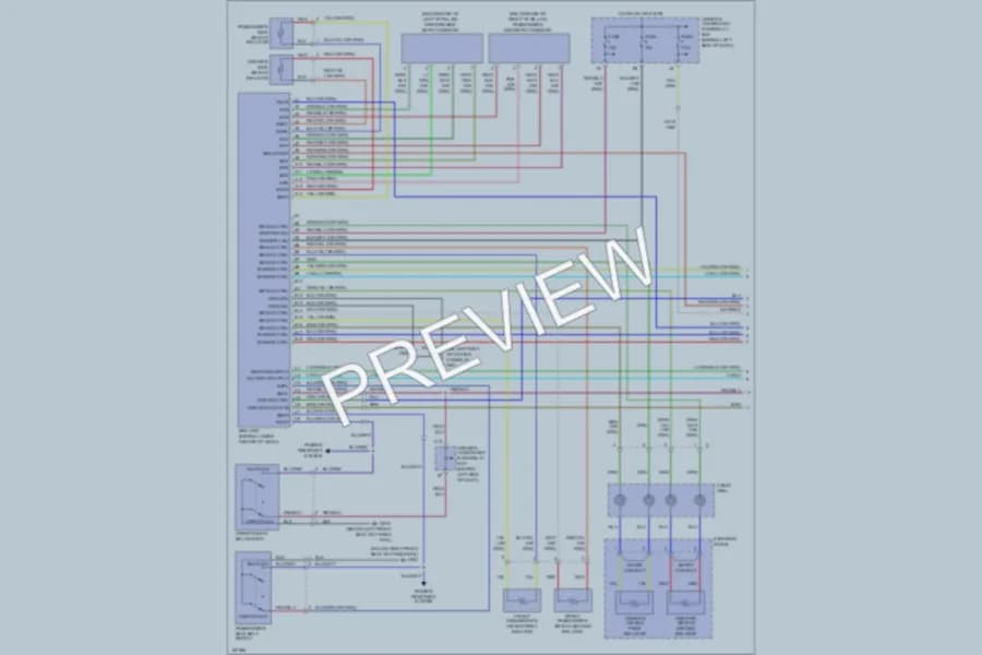 2003 Acura 32CL Supplemental Restraints wiring diagram preview
